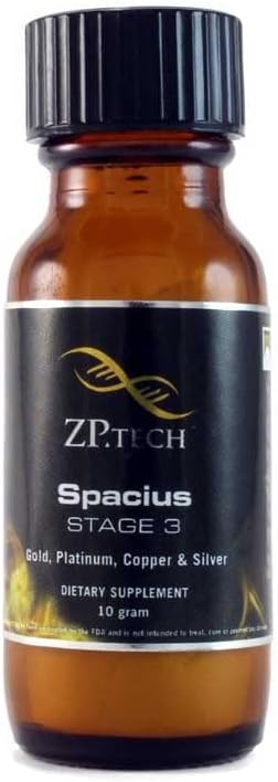 Spacius 1gm Stage 3 - Monoatomic Gold Platinum Copper Silver