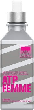 MMUSA ATP Femme Creatine Serum. Boost Workouts Stamina &amp Power. No Bloating &amp Dehydration. Rapid Energy for Superior Performance. Lean Muscle Builder. With Amino Acids. Fast-Acting. Cherry 5