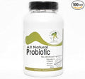 All Natural Probiotic 10 to 50 Billion Live Probiotic Cultures ~ 100 Capsules - No Additives ~ Naturetition Supplements