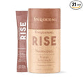 Frequense - Rise Nootropic Sticks - Mango Lemonade Flavor - Supports Brain Performance &amp Clarity - With Mushrooms B Vitamins &amp Green Coffee - 132g
