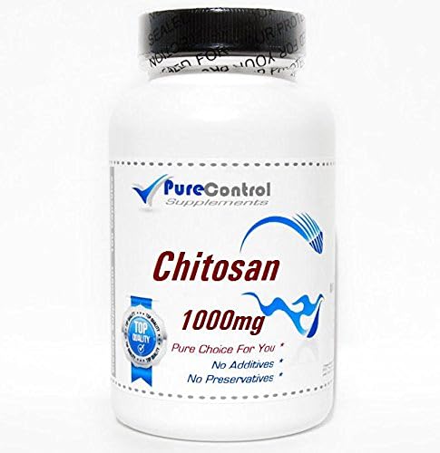 Chitosan 1000mg // 180 Capsules // Pure // by PureControl Supplements