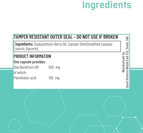 Quest Sea Buckthorn Oil 120 Caps
