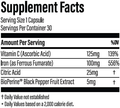 Easy Iron: Doctor-Formulated High Potency Iron Supplement for Enhanced Energy &amp Wellness Gentle on Stomach Ideal for Thyroid &amp Anemia Support Non-Constipating Daily Boost