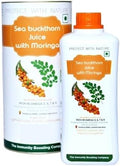 250Ml (8.45 Fl Oz) Sea Buckthorn Ju.ice with M'oringa | Omega 3 6 9 | 50 Serves | Sea Buckthorn Pu.lp 1Pack
