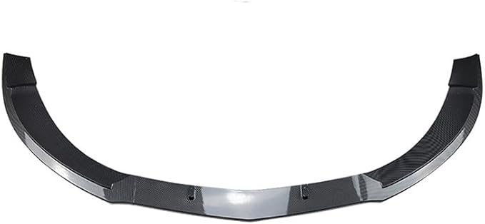 Car Front Bumper Lip Body Kit Spoiler Splitter Bumper Canard Lip for Mercedes CLA Class C117 CLA200 260 CLA45 AMG 2013-2015 (Color : Carbon Look)