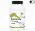 Digestaway Enzyme Max ~ 90 Capsules - No Additives ~ Naturetition Supplements