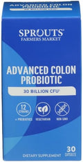 Sprouts Advanced Colon Probiotic 30 Billion CFU - 30 Capsules