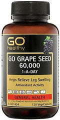 GO Healthy Grape Seed 60000mg 120 Vege Capsules