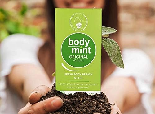 Body Mint Smell Great Day and Night Original 60 Tablets