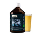 Nuzest - Inner Biome Blend – Prebiotic Probiotic &amp Postbiotic Liquid Drink Mix – Microbiome Support – 8 Microbiotic Cultures 19 Fermented Herbs - Vegan - Organic - Original Flavour 16.9 fl.oz/ 5