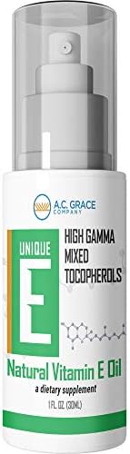 UNIQUE E A.C. Grace Company Mixed Tocopherols Concentrate Liquid 1 fl oz (30 ml)