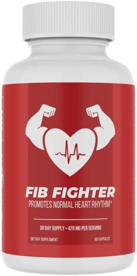 Heart Rhythm Support Supplement | Doctor-Developed | CoQ10 Magnesium &amp Vitamin C | Supports Normal Heartbeat &amp Cardiovascular Health | Vegan Non-GMO | Made in USA | 60 Capsules – 30 Day Supp