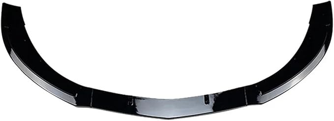 DYXN Front Bumper Lip Splitter Trim Under Chin Spoiler Compatible for Benz CLA Class C117 CLA200 2013-2015(Carbon Look)