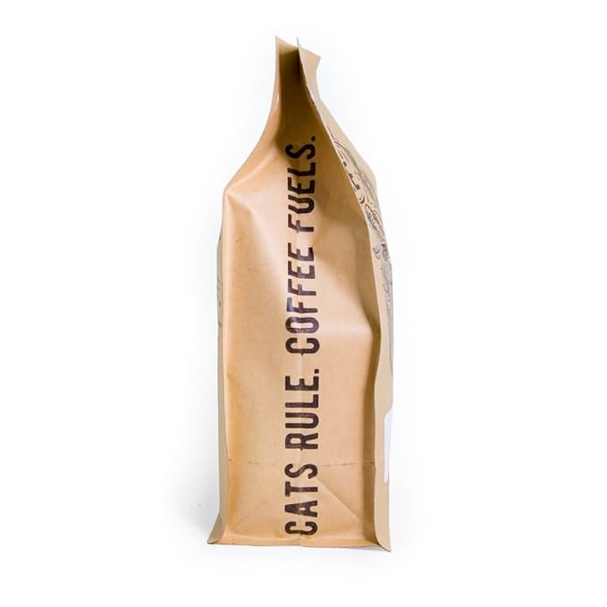 Kitty Town Coffee: Mooney's Midnight Espresso Blend Dark Roast Coffee From Brazil Guatemala &amp Papua New Guinea 2lb (32oz) Ground