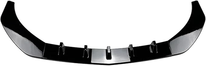 Kiyah Car Front Bumper Lip Splitter Diffuser Compatible with Mercedes Benz CLA Class C117 CLA200 CLA220 CLA250 CLA45 A-MG 2016-2019 Facelift(Glossy Black)