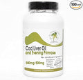 Cod Liver Oil Concentrate 500mg and Evening Primrose 500mg ~ 100 Capsules - No Additives ~ Naturetition Supplements