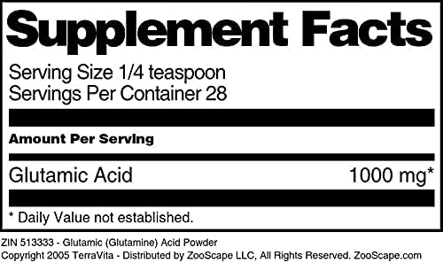Glutamic (Glutamine) Acid Powder (1 oz ZIN: 513333) - 3 Pack
