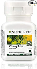 Cherry Iron Supplement Tablets for Bone Strength 90 Count