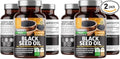 Number One Nutrition N1N Premium Black Seed Oil [Max Strength 1000 mg] 100% Cold-Pressed Nigela Sativa to Support Digestion Immune System and Joint Comfort and Mobility 120 Caps (Pack of 2)