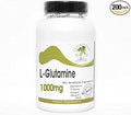 L-Glutamine 1000mg ~ 200 Capsules - No Additives ~ Naturetition Supplements