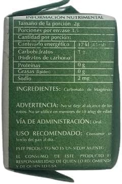 Magnesium Carbonate Cubes – 12 Pack | Pure Food Grade Non-GMO Gluten-Free Vegan | Easy to Dissolve Natural Wellness Mineral Made in Mexico – LENICO