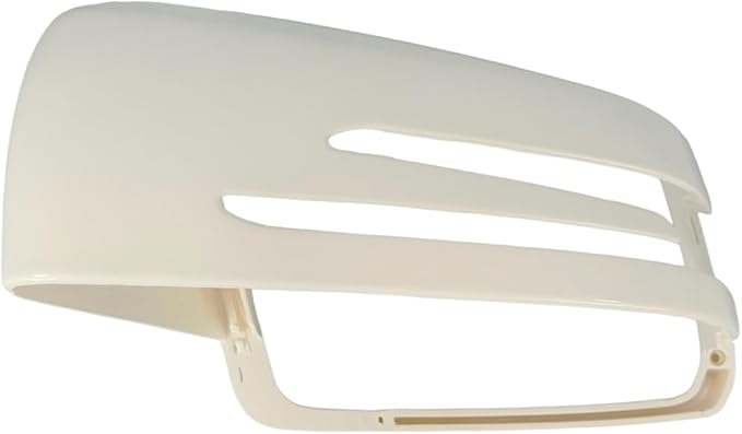 #20 8th Gear White Left Driver Side Mirror Cover Compatible with Mercedes CLA180 CLA250 2014 2015 CLA 180 CLA 250