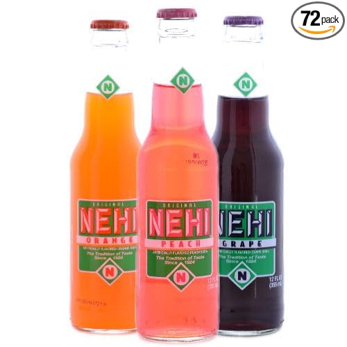 Ultimate NEHI Soda Sampler - 12 oz (72 Glass Bottles)