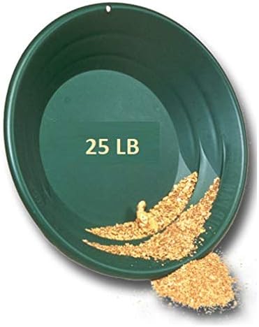 Prestige Minerals and Gems Gold Paydirt 25 LB from Colorado - Unsearched Gold Paydirt Bags - Pan at Home - Guaranteed Gold