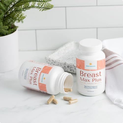 KIMI Naturals Breast Max Plus - Breast Enhancement Pills | Breast Enlargement Supplements with Fenugreek Breast Growth Supports Breast Firmness - 5 Month Supply