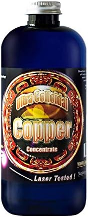 Silver Mountain Minerals Colloidal Copper Liquid Mineral Supplement 16 Oz. 100 PPM