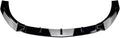 DYXN Front Bumper Lip Splitter Trim Under Chin Spoiler Compatible for Benz CLA Class C118 CLA45 AMG 2020-2023(Gloss Black)