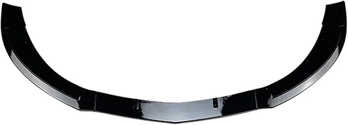 Car Front Bumper Lip Compatible For Mercedes CLA-class 2013-2015 C117 CLA200 260 CLA45 AMG Body Kit Spoiler Auto Parts(Gloss Black)