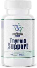 Thyroid Support - Ltyrosine Iodine Vitamin B12 Complex Zinc Selenium Ashwagandha Copper &amp More 30 Day Supply