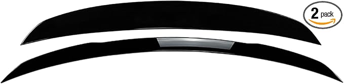 Roof+Rear Trunk Spoiler Wing For Benz CLA Class X118 CLA35/45 AMG 2019-2023 Black
