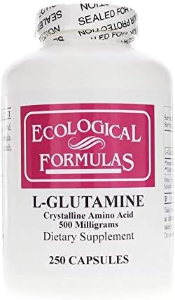 Ecological Formulas L-glutamine 500 Mg White 250 Count