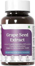Grape Seed Extract 98% Polyphenols | 500 mg | Antioxidant Supplement Strengthens Immunity Promotes Healthy Skin and Hair | 90 Veg Capsules