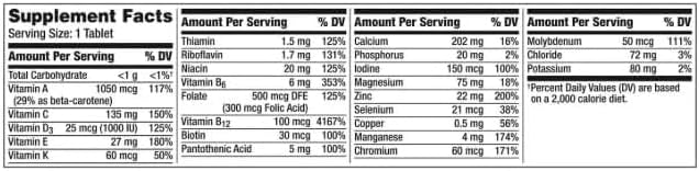 Silver Men’s 50+ Plus Daily Multivitamin – Multimineral Supplement with Vitamin D3 Zinc B Vitamins &amp Antioxidants Supports Heart Muscle &amp Immune Health – 275 Tablets
