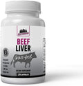 Wild Warrior Nutrition Grass Fed Dessicated Beef Liver - 120 Capsules - Grass Fed Grass Finished from New Zealand - No Fillers GMO Free Hormone Free Paleo