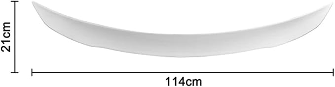C118 Car Rear Spoiler Compatible With Mercedes Benz CLA Class W118 2019-2020 CLA250 CLA200 CLA220 ABS Spoiler Tail Wing Lip Car Decoration (Color : Carbon Fiber Style)