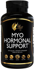 Cocó March N.M.D Myo-Inositol Hormonal Support for Women – Supports Hormone Balance &amp Menopause Wellness Energy &amp Metabolism – Gluten Free Dairy Free Vegan – 120 Capsules