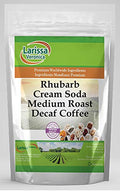 Rhubarb Cream Soda Medium Roast Decaf Coffee (Gourmet Naturally Flavored Whole Coffee Beans) (16 oz ZIN: 561638)