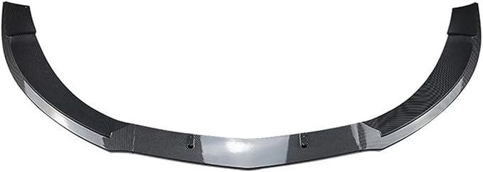 Kiyah Front Bumper Splitter Lip Compatible for Benz CLA Class C117 CLA200 260 CLA45 AMG 2013-2015 Spoiler Diffuser Guard Body Kit Cover (Color : Carbon Look)