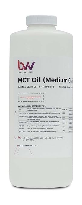 BVV MCT Oil Coconut Based USP Food Grade Size 5 Gallon