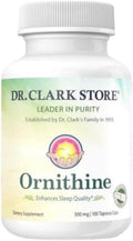 Dr Clark Store Ornithine Vegetarian Supplement 500 mg 100 Tapioca Capsules