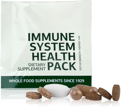 Standard Process Immune System Health Pack - Includes Packs for Immune Bone &amp Skin Health - Non-Dairy &amp Non-Soy - 30 Packs (10-Day Serving)