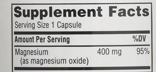 Magnesium400 Mg By Twinlab - 100 Cap Pack of 3