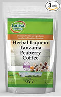 Herbal Liqueur Tanzania Peaberry Coffee (Gourmet Naturally Flavored Whole Coffee Beans) (4 oz ZIN: 552715) - 3 Pack