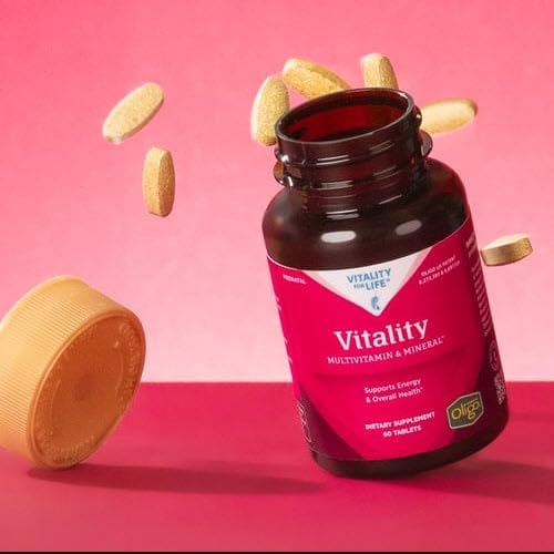 Melaleuca Multivitamin &amp Mineral Supplement for Prenatal (Women) Powered by Oligo (60 Tablets) — Supports Energy &amp Overall Health