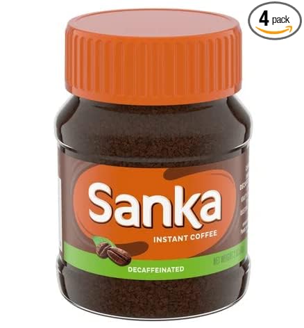 Sanka Instant Decaffeinated Coffee 2 Oz.