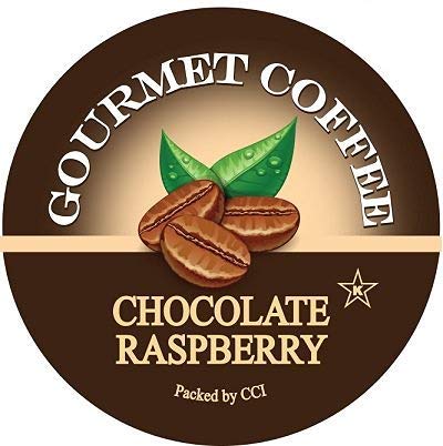 Chocolate Raspberry Flavored Coffee Pods - 35 Count Single Serve Cups Compatible with Keurig Brewers - Rich Fruity Gourmet Roast